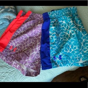 Under Armour running’s shorts. Youth Large